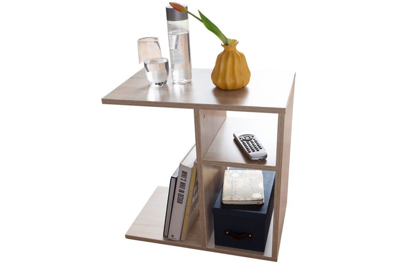 Sidebord Wohnling foliert sponplate 50 cm, moderne loftstil Sonoma - Sonoma - Møbler - Bord - Avlastningsbord & sidobord - Lampebord & sidebord