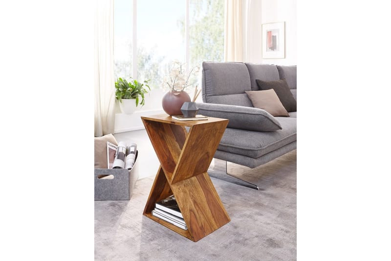 Sidebord Wohnling Heltre X-form med lagringsplass landstil - Møbler - Bord - Avlastningsbord & sidobord - Lampebord & sidebord