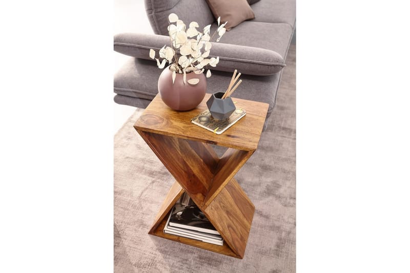 Sidebord Wohnling Heltre X-form med lagringsplass landstil - Møbler - Bord - Avlastningsbord & sidobord - Lampebord & sidebord