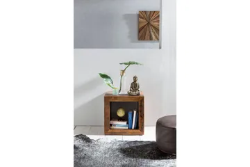 Sidebord Wohnling Massivt resirkulert treverk Kolkutta kube industriell - Møbler - Bord - Avlastningsbord & sidobord - Lampebord & sidebord