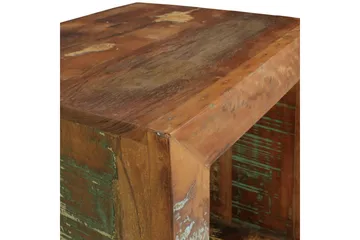 Sidebord Wohnling Massivt resirkulert treverk Kolkutta kube industriell - Møbler - Bord - Avlastningsbord & sidobord - Lampebord & sidebord