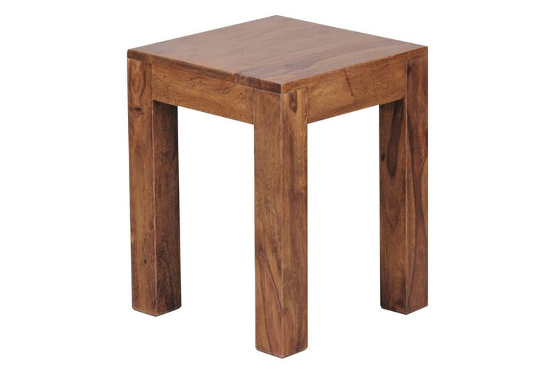 Sidebord Wohnling massivt tre 35x35cm med trebente bein, landlig stil Rosentre - Rosentre - Møbler - Bord - Avlastningsbord & sidobord - Brettbord og småbord