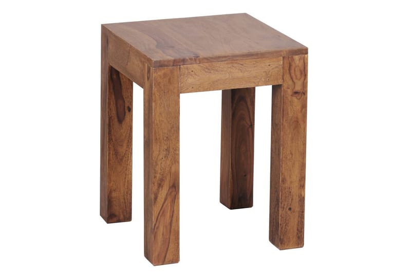 Sidebord Wohnling massivt tre 35x35cm med trebente bein, landlig stil Rosentre - Rosentre - Møbler - Bord - Avlastningsbord & sidobord - Lampebord & sidebord