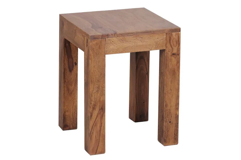 Sidebord Wohnling massivt tre 35x35cm med trebente bein, landlig stil Rosentre - Rosentre - Møbler - Bord - Avlastningsbord & sidobord - Brettbord og småbord