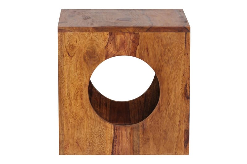 Sidebord Wohnling Massivt treverk kube lagringsplass landlig hus - Møbler - Bord - Avlastningsbord & sidobord - Lampebord & sidebord