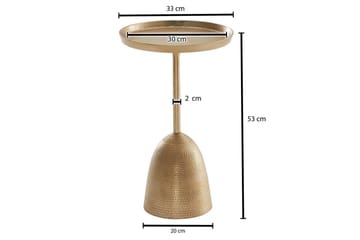 Sidebord Wohnling Metall Rund 33 cm Designbase Moderne - Møbler - Bord - Avlastningsbord & sidobord - Brettbord og småbord