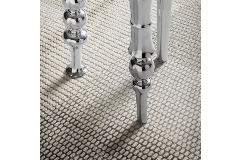 Sidebord Wohnling Metall Rund 44 cm med 3 Forskjellige Ben Moderne - Møbler - Bord - Avlastningsbord & sidobord - Lampebord & sidebord