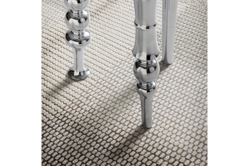 Sidebord Wohnling Metall Rund 44 cm med 3 Forskjellige Ben Moderne - Møbler - Bord - Avlastningsbord & sidobord - Brettbord og småbord