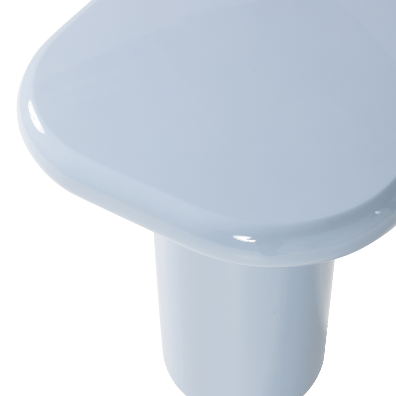 Sidebord Zava 50 cm - Lys blå - Møbler - Bord - Avlastningsbord & sidobord - Lampebord & sidebord