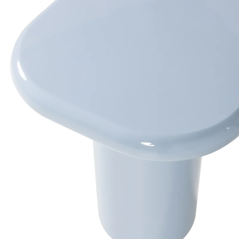 Sidebord Zava 50 cm - Lys blå - Møbler - Bord - Avlastningsbord & sidobord - Brettbord og småbord