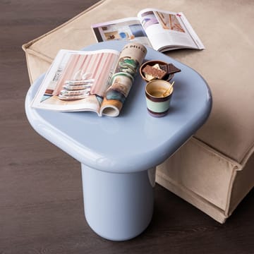 Sidebord Zava 50 cm - Lys blå - Møbler - Bord - Avlastningsbord & sidobord - Brettbord og småbord