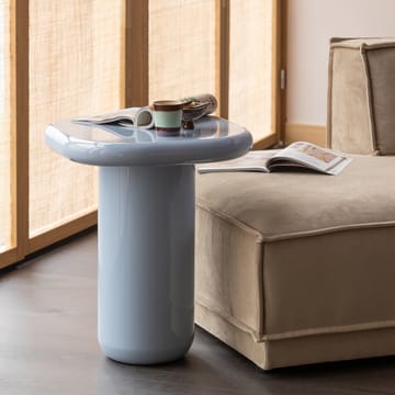Sidebord Zava 50 cm - Lys blå - Møbler - Bord - Avlastningsbord & sidobord - Brettbord og småbord