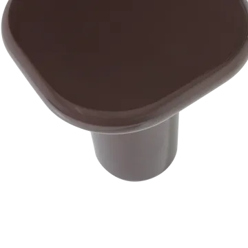 Sidebord Zava 50 cm - Mørk brun - Møbler - Bord - Avlastningsbord & sidobord - Lampebord & sidebord