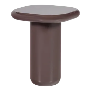Sidebord Zava 50 cm - Mørkebrun - Møbler - Bord - Avlastningsbord & sidobord - Brettbord og småbord