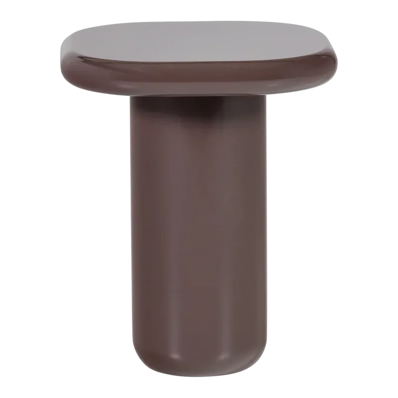 Sidebord Zava 50 cm - Mørkebrun - Møbler - Bord - Avlastningsbord & sidobord - Brettbord og småbord