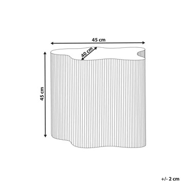 Sidebord Perry - Svart - Møbler - Bord - Avlastningsbord & sidobord - Brettbord og småbord