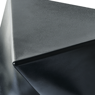 Sidebord Pecos 40x40 cm - Svart - Møbler - Bord - Avlastningsbord & sidobord - Brettbord og småbord
