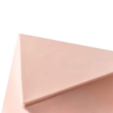 Sidebord Pecos 40x40 cm - Pastellrosa - Møbler - Bord - Avlastningsbord & sidobord - Brettbord og småbord