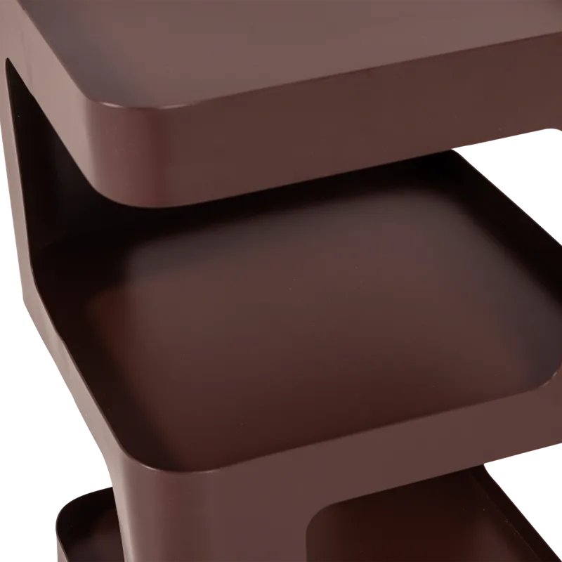 Sidebord/Nattbord Riv 35 cm - Lilla/Brun - Møbler - Bord - Avlastningsbord & sidobord - Sengebord & nattbord