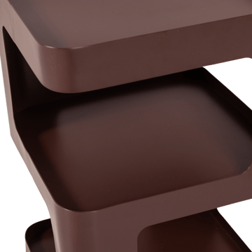 Sidebord/Nattbord Riv 35 cm - Lilla/Brun - Møbler - Bord - Avlastningsbord & sidobord - Sengebord & nattbord