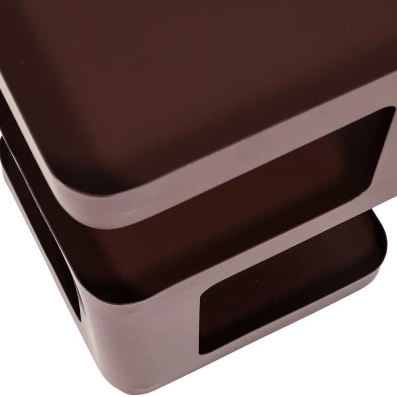 Sidebord/Nattbord Riv 35 cm - Lilla/Brun - Møbler - Bord - Avlastningsbord & sidobord - Sengebord & nattbord