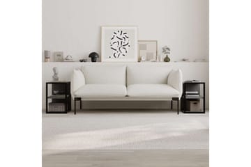 Sidebordsett Echo Retro Grå - Retro Grå - Møbler - Bord - Avlastningsbord & sidobord - Lampebord & sidebord