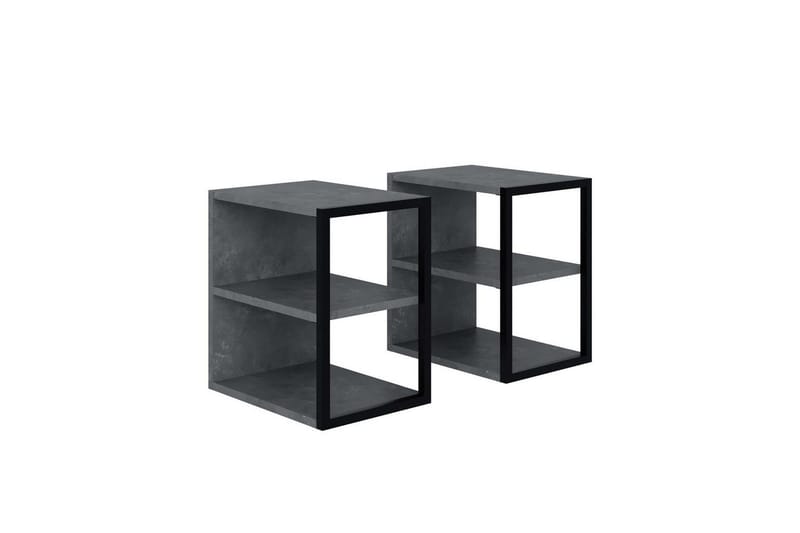 Sidebordsett Echo Retro Grå, Retro Grå