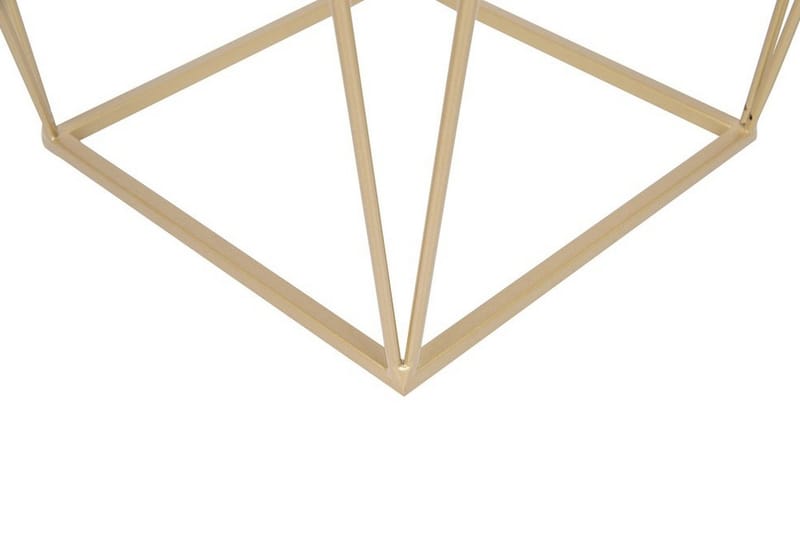 Sierra Avlastningsbord 2-pk 45 | 35 cm - Gull - Møbler - Bord - Avlastningsbord & sidobord