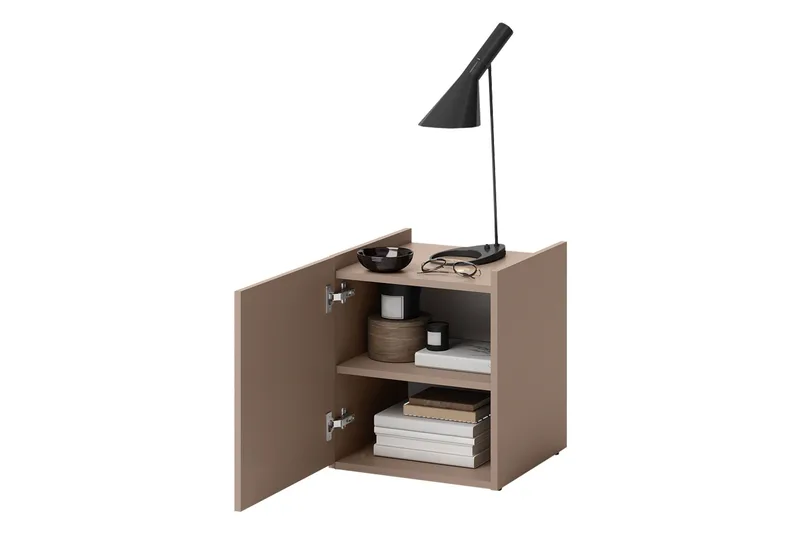 Sigmana Nattbord 42 cm - Brun - Møbler - Bord - Avlastningsbord & sidobord - Sengebord & nattbord