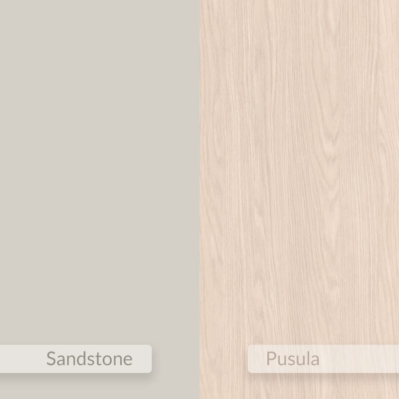 Silena Nattbord 40 cm - Sandstein - Møbler - Bord - Avlastningsbord & sidobord - Sengebord & nattbord