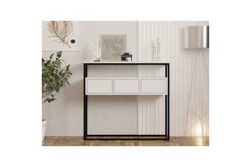 Skinke konsollbord 100 cm - Hvit - Møbler - Bord - Avlastningsbord & sidobord - Konsollbord & gangbord