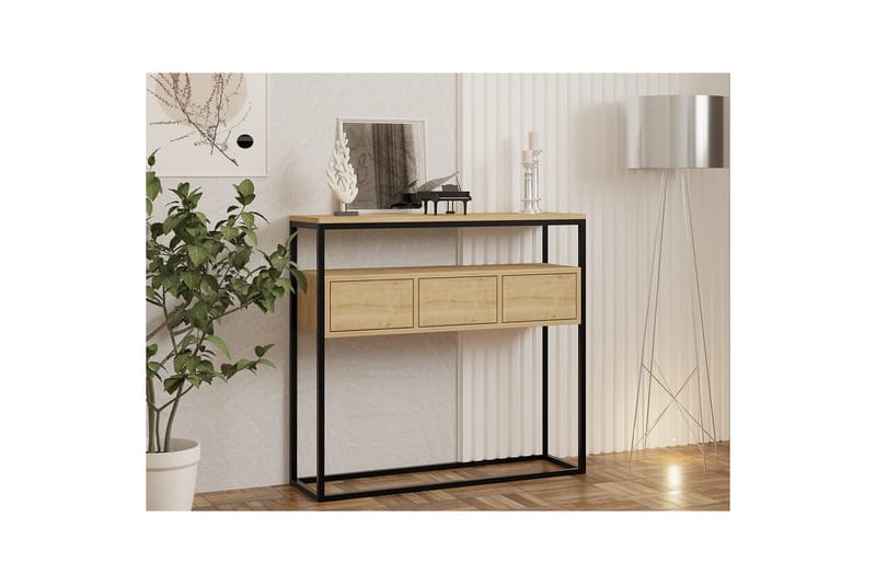 Skinke Konsollbord 90 cm - Blå - Møbler - Bord - Avlastningsbord & sidobord - Konsollbord & gangbord