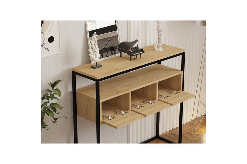 Skinke Konsollbord 90 cm - Blå - Møbler - Bord - Avlastningsbord & sidobord - Konsollbord & gangbord