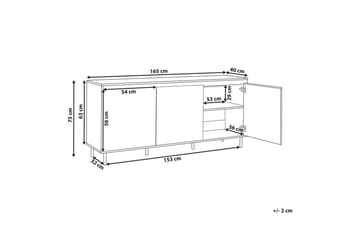 Skjenk Nikea - Møbler - Bord - Avlastningsbord & sidobord - Lampebord & sidebord