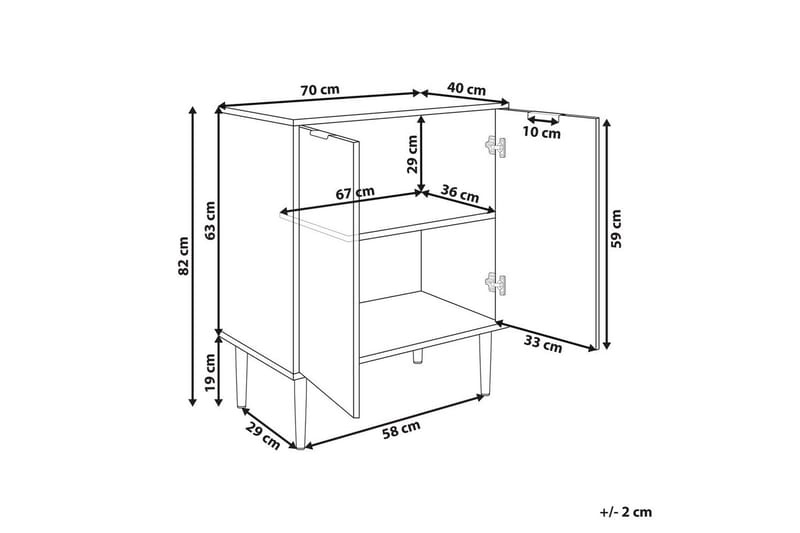 Skjenk Soho - Oppbevaring - Oppbevaringsmøbler - Sideboard & skjenk