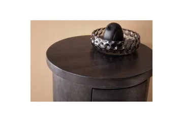 Skjenk Wohnling Rundt heltre landstil Svart, 3 skuffer - Svart, 3 skuffer - Oppbevaring - Oppbevaringsmøbler - Kommode - Entrekommode