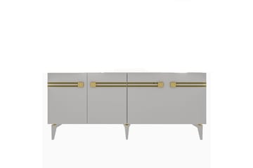 Slobidka Konsollbord 150 cm - Gull/Hvit - Møbler - Bord - Avlastningsbord & sidobord - Konsollbord & gangbord