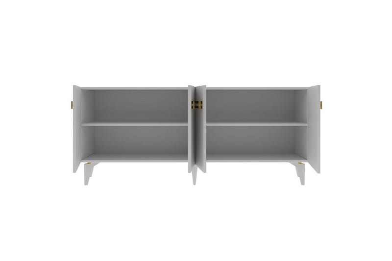 Slobidka Konsollbord 150 cm - Gull/Hvit - Møbler - Bord - Avlastningsbord & sidobord - Konsollbord & gangbord