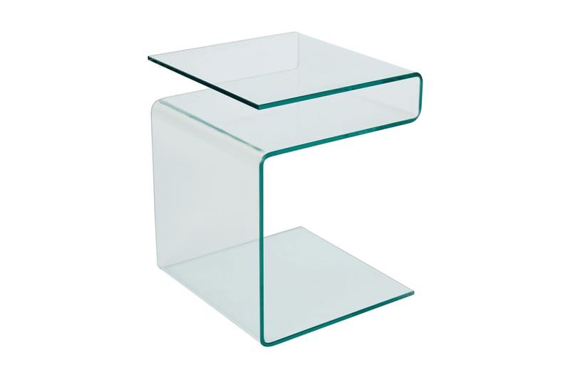 Sofabord Sassela 42 cm - Glass - Brettbord og småbord - Lampebord & sidebord