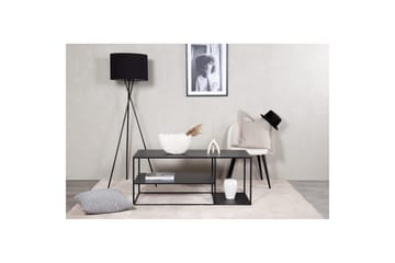 Sofabord Staal - Svart, 120x50x50 - Møbler - Bord - Avlastningsbord & sidobord - Konsollbord & gangbord