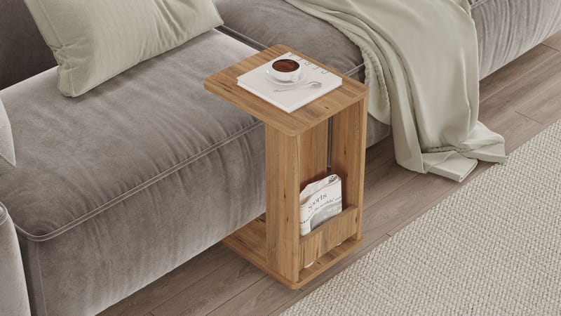 Solven Sidebord 32x42x55 cm - Atlantic Pine - Møbler - Bord - Avlastningsbord & sidobord - Brettbord og småbord