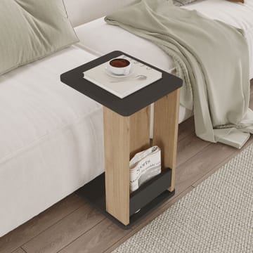 Solven Sidebord 32x42x55 cm - Eik og antrasitt - Møbler - Bord - Avlastningsbord & sidobord - Brettbord og småbord