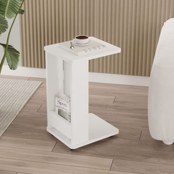 Solven Sidebord 32x42x55 cm - Hvit - Møbler - Bord - Avlastningsbord & sidobord - Brettbord og småbord