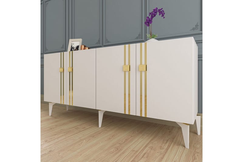 Sorab Konsollbord 150 cm - Hvit - Møbler - Bord - Avlastningsbord & sidobord - Konsollbord & gangbord