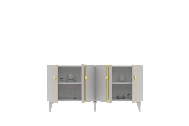 Sorab Konsollbord 150 cm - Hvit - Møbler - Bord - Avlastningsbord & sidobord - Konsollbord & gangbord