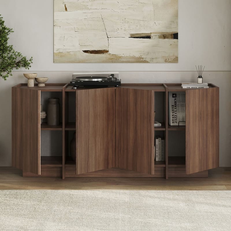 Sorlan Konsollbord 180 cm - Milano Walnut - Møbler - Bord - Avlastningsbord & sidobord - Konsollbord & gangbord