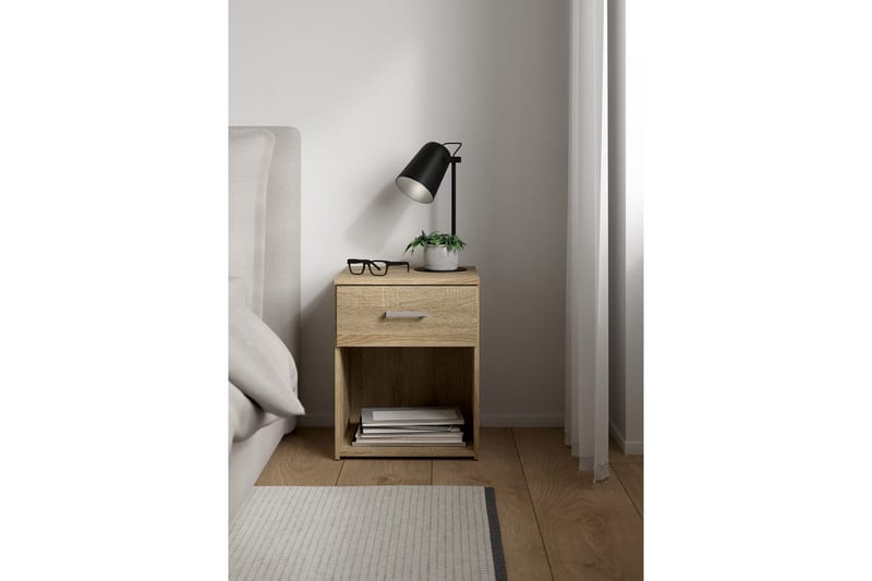 Space Nattbord 38 cm - Natur - Møbler - Bord - Avlastningsbord & sidobord - Sengebord & nattbord