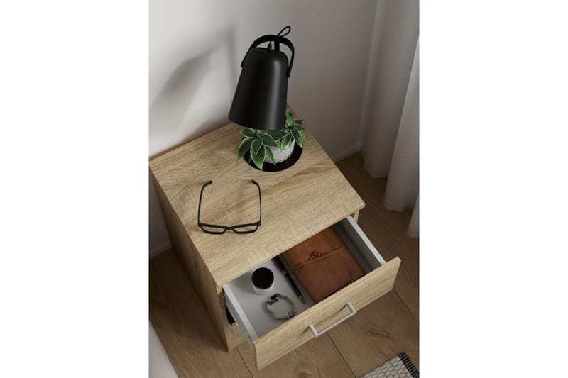 Space Nattbord 38 cm - Natur - Møbler - Bord - Avlastningsbord & sidobord - Sengebord & nattbord
