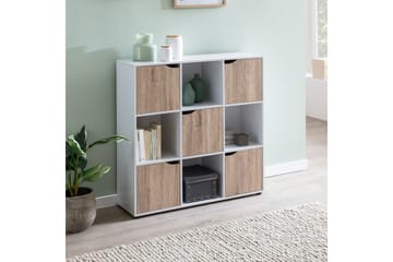 Stående hylle Wohnling Massa Melaminbelagt Sponplate med Oppbevaringsplass 5 Dører Moderne - Møbler - Bord - Avlastningsbord & sidobord - Konsollbord & gangbord
