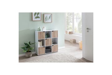 Stående hylle Wohnling Massa Melaminbelagt Sponplate med Oppbevaringsplass 5 Dører Moderne - Møbler - Bord - Avlastningsbord & sidobord - Konsollbord & gangbord
